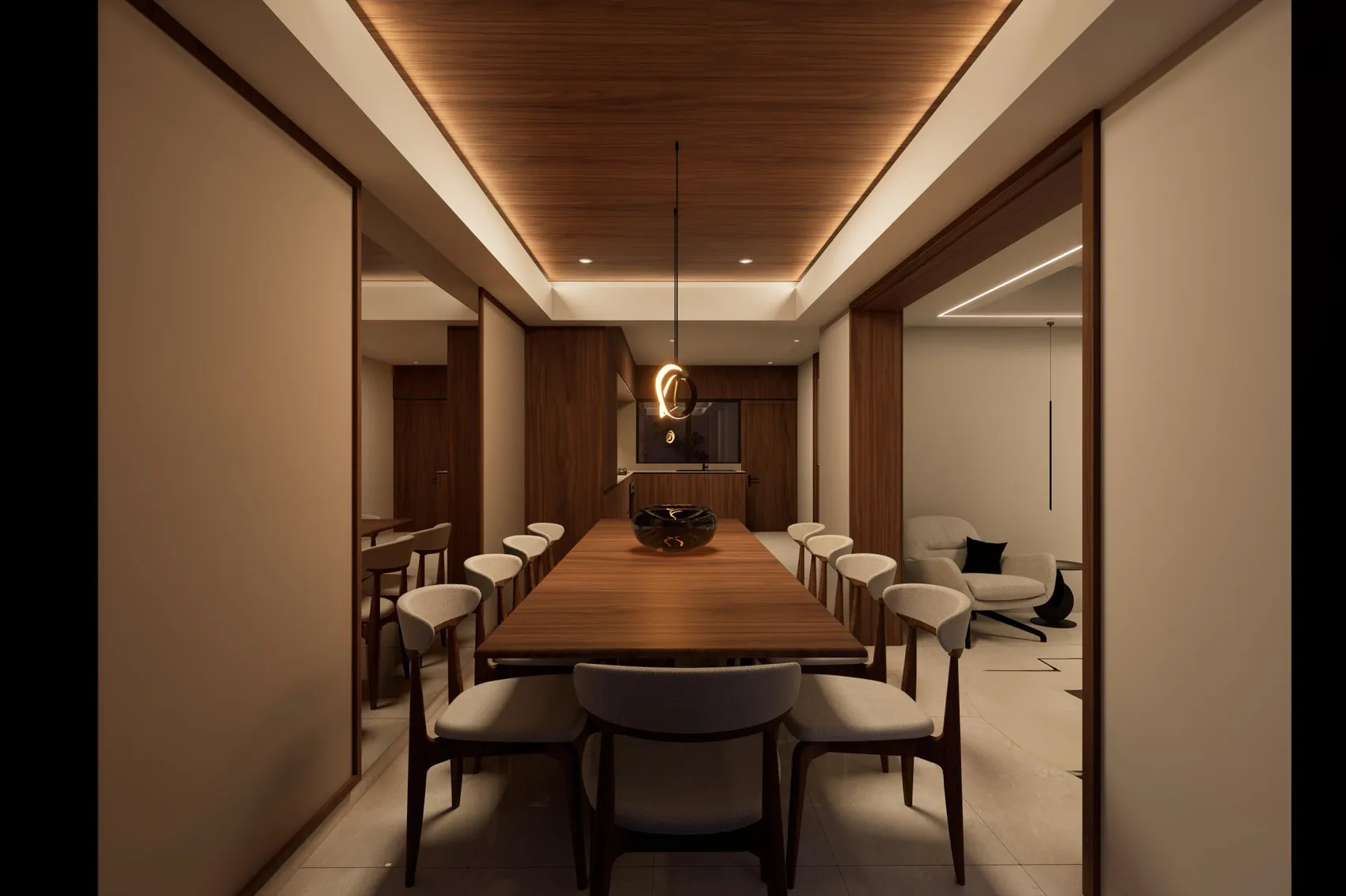 Comedor de Lujo de Madera